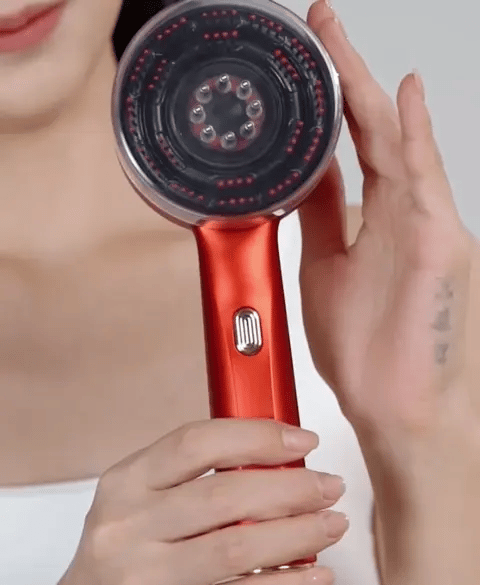 Massageador elétrico de couro cabeludo